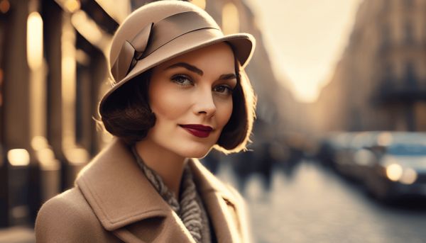 L’élégance intemporelle du chapeau cloche féminin au style rétro