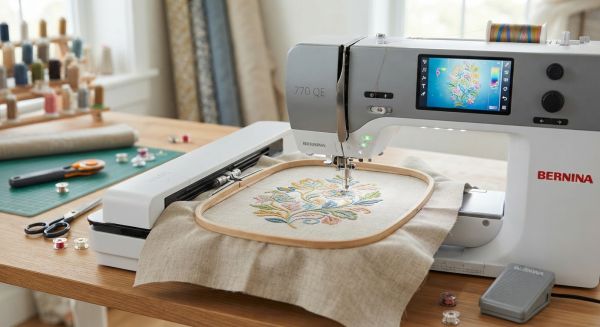 Top 5 conseils pour exploiter une brodeuse Bernina en couture