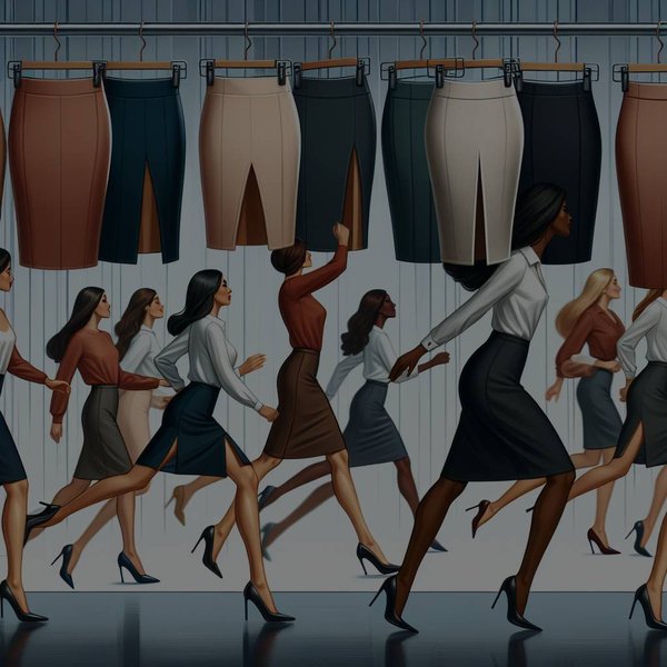 Quelle est la clé pour choisir des jupes crayon qui ne limitent pas le mouvement au bureau ?